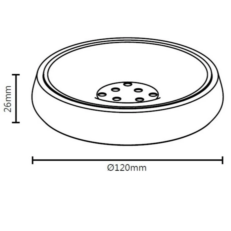 Portasapone vetro satinato Serie Material disponibile online