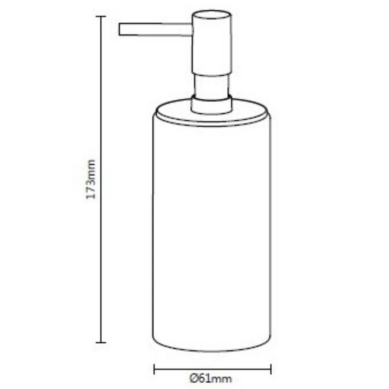 Dispenser vetro satinato Serie Material disponibile online