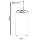 Dispenser vetro satinato Serie Material disponibile online