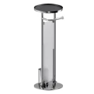 Piantana portarotolo e scopino cromo Serie Cleo disponibile online