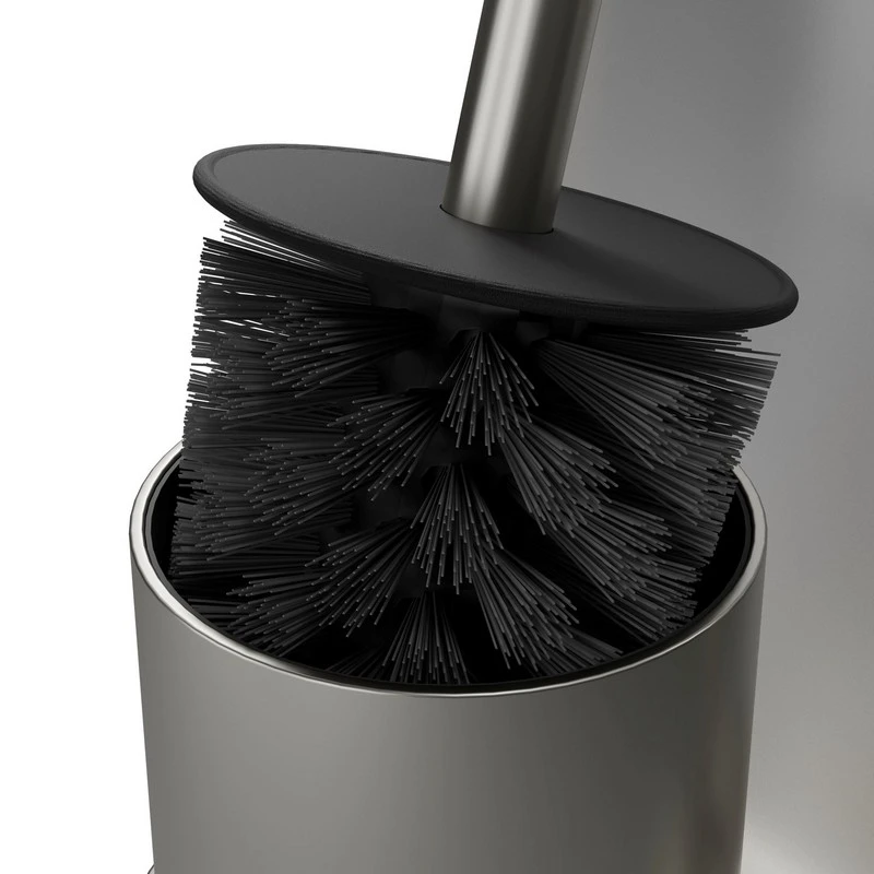 Piantana portarotolo e scopino acciaio Serie Cleo disponibile online