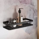 Mensola frontale nera Serie Future disponibile online