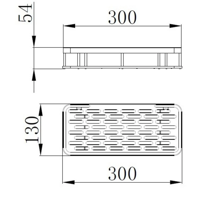 Mensola frontale nera Serie Future disponibile online