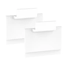 Piastre bianche biadesive mensole Serie Future disponibile online