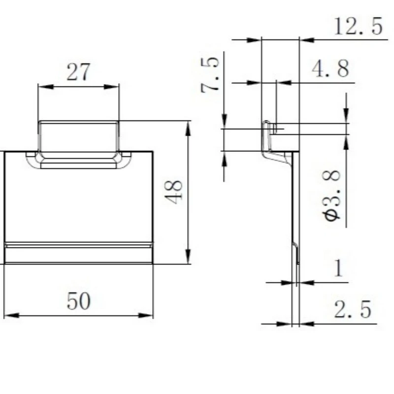 Piastre bianche biadesive mensole Serie Future disponibile online
