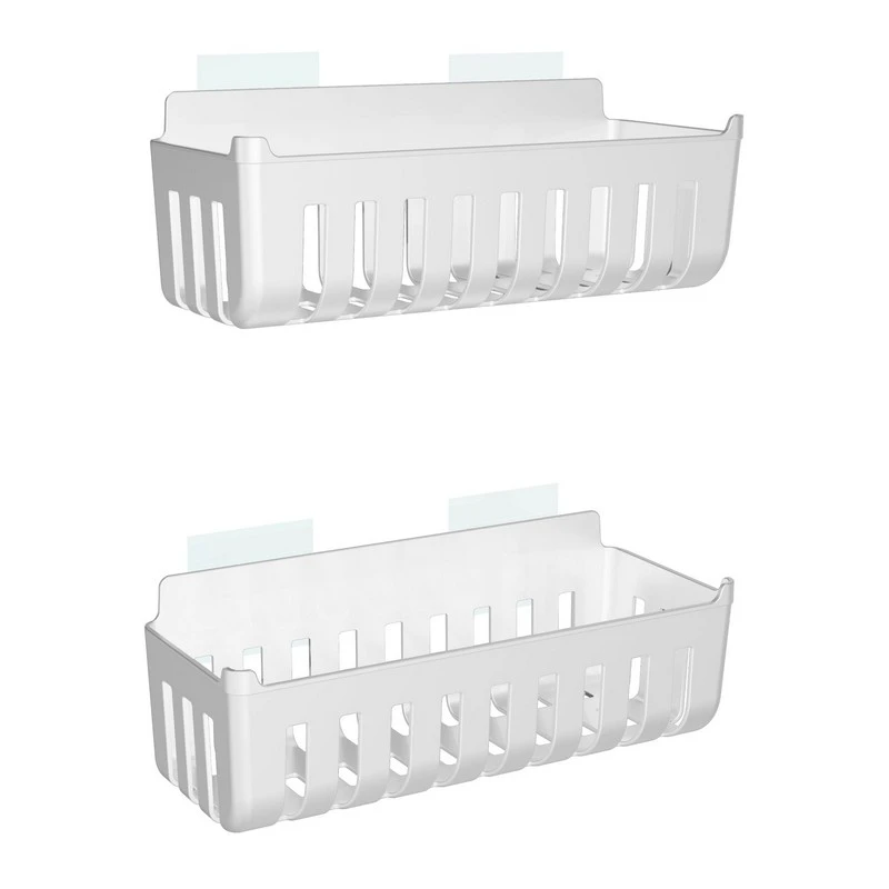 Coppia cestini doccia bianco Serie Jolly disponibile online