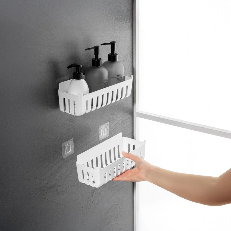 Coppia cestini doccia bianco Serie Jolly disponibile online