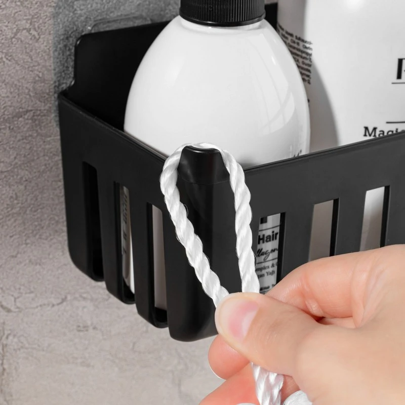 Coppia cestini doccia nero Serie Jolly disponibile online