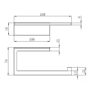 Porta rotolo nero Serie City disponibile online