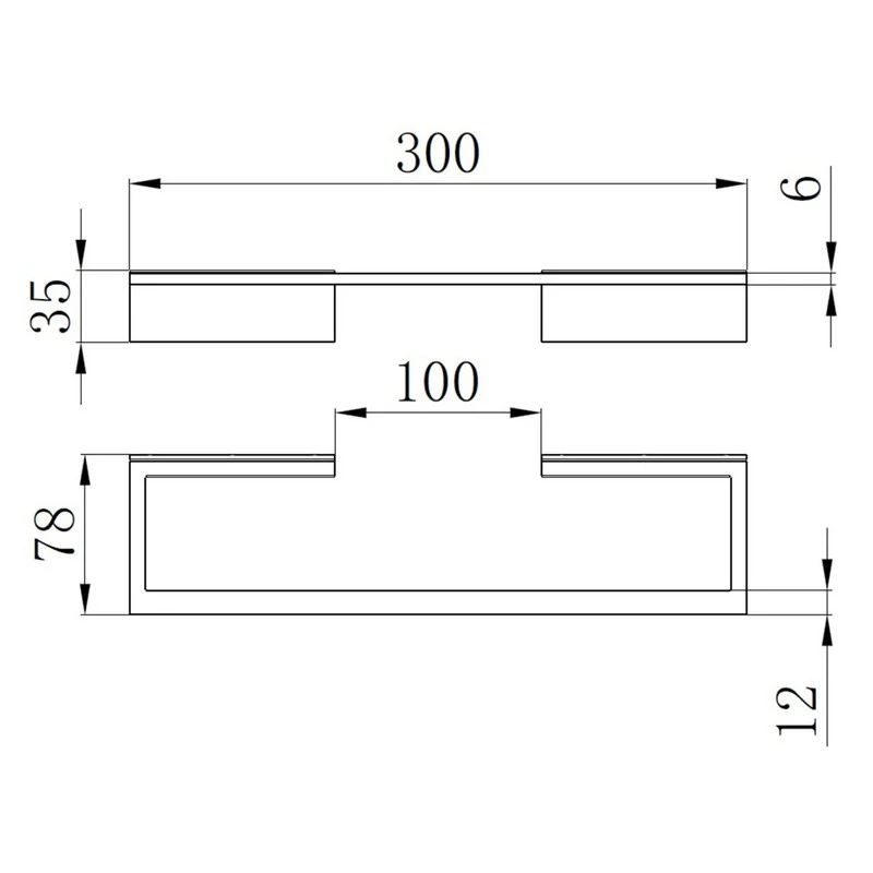 Porta salviette 30 cm nero Serie City disponibile online