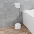 Piantana Emily cromo/bianco Serie Emily disponibile online