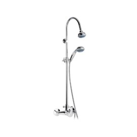 Colonna doccia con colonna saliscendi, doccetta e soffione - serie 35 Remer F37 2