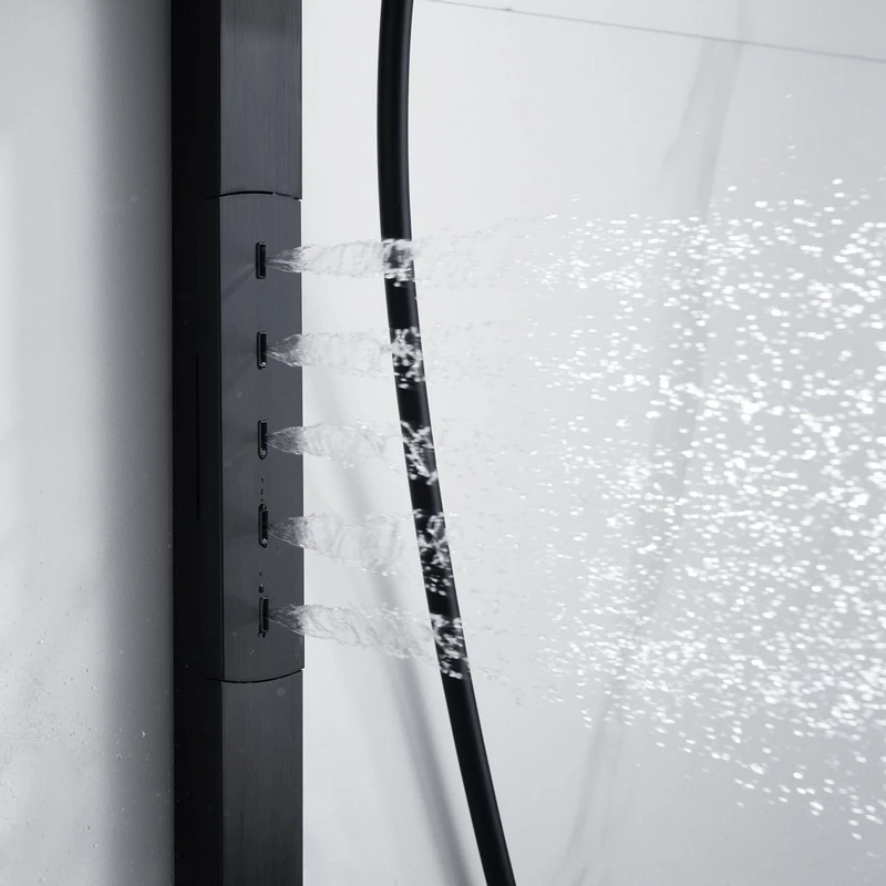 Saliscendi con bodyjets nero disponibile online