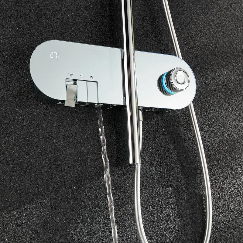 Colonna doccia Pegasus LED cromo disponibile online