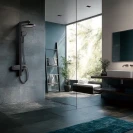 Colonna doccia Pegasus LED nero disponibile online