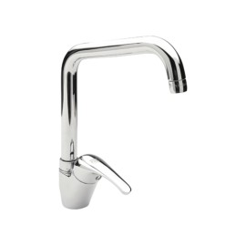 Rubinetto lavello con bocca alta a u girevole - serie 35 Remer F42U