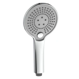 Doccia cromata/grigio 3 getti pulsante disponibile online