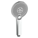 Doccia cromata/grigio 3 getti pulsante disponibile online