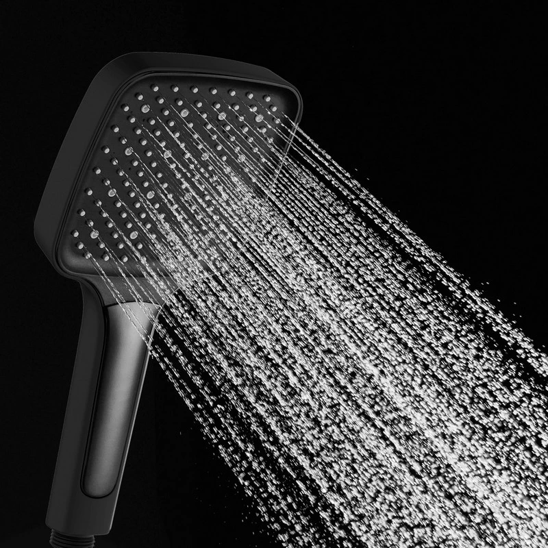 Doccia nera 3 getti pulsante disponibile online