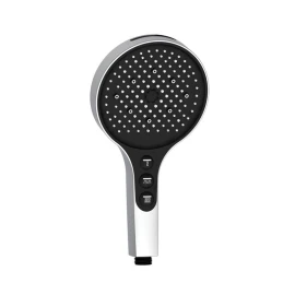 Doccia 7 getti cromata/nera disponibile online