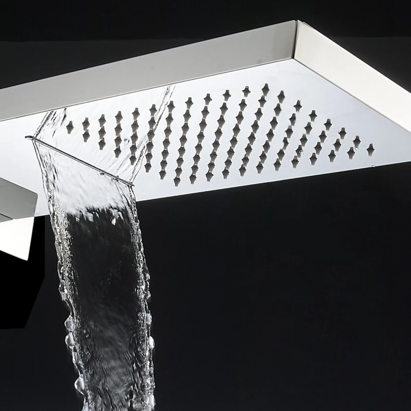 Soffione a muro pioggia e cascata disponibile online