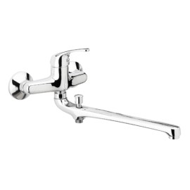 Rubinetto lavabo/vascacon bocca fusa lunga - serie 35 Remer F46 2