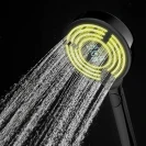 Doccia 3 getti digitale LED nera disponibile online