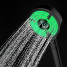 Doccia 3 getti digitale LED nera disponibile online