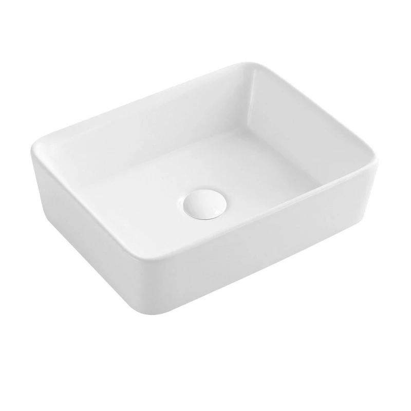 Lavabo appoggio bianco lucido 480x370 mm disponibile online