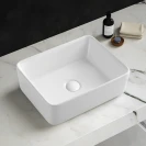 Lavabo appoggio bianco lucido 480x370 mm disponibile online