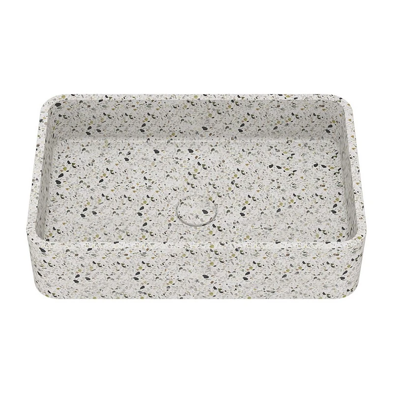 Lavabo appoggio rettangolare 500x325 mm disponibile online