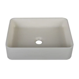 Lavabo sabbia rettangolare bianco 406x304 mm disponibile online