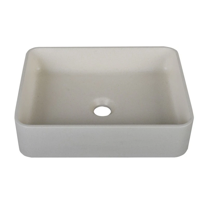 Lavabo sabbia rettangolare bianco 406x304 mm disponibile online
