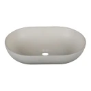Lavabo sabbia ovale bianco 530x350 mm disponibile online