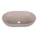 Lavabo sabbia ovale rosa 530x350 mm disponibile online