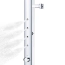 Colonna doccia 3 getti braccio pieghevole disponibile online