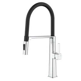 Lavello bocca alta SEUL quadrato doccia cromato disponibile online