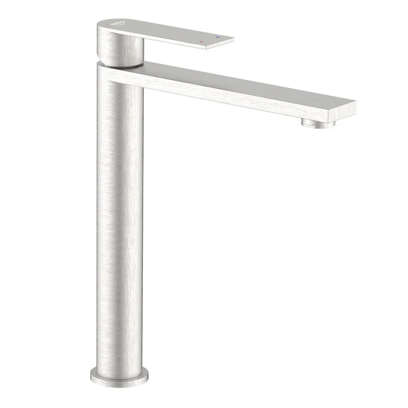 Miscelatore lavabo alto Sun Ø25 acciaio disponibile online