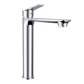 Miscelatore lavabo alto Milton Ø35 cromato disponibile online