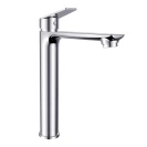 Miscelatore lavabo alto Milton Ø35 cromato disponibile online