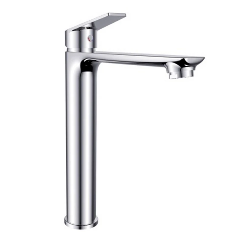 Miscelatore lavabo alto Milton Ø35 cromato disponibile online