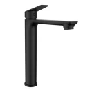 Miscelatore lavabo alto Milton Ø35 nero opaco disponibile online