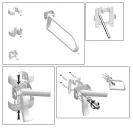 Maniglione care ribaltabile in acciaio laccato solo online