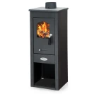Stufa a legna marta 5–7 kw nero antracite disponibile online