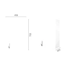 Pensile bagno/lavanderia ECO 45x32x70 cm disponibile online