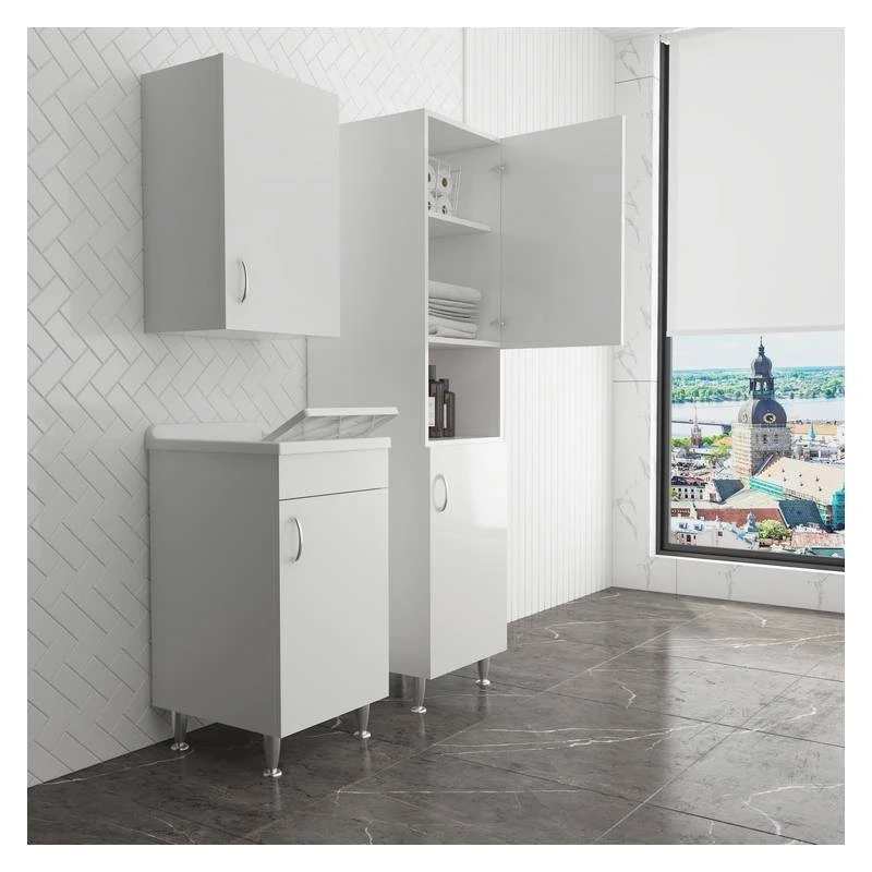 Composizione bagno/lavanderia ECO 6006 + FH645 + FC6006 disponibile online