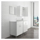 Composizione bagno/lavanderia ECO 6002 + MIRROR + FB6002 + FH660 disponibile online
