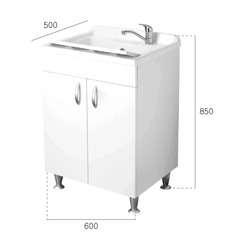Composizione bagno/lavanderia ECO 6002 + FH660 + FC6006 disponibile online