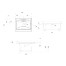 Composizione bagno/lavanderia ECO 6002 + FH660 disponibile online