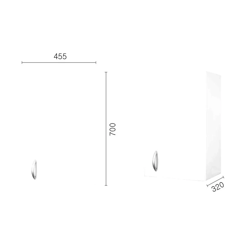 Composizione bagno/lavanderia ECO 6006 + FH645 + FC6006 disponibile online